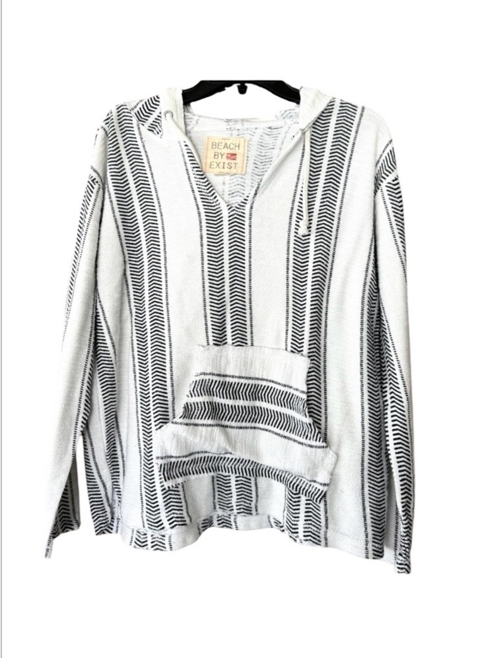 Beach By Exist Chevron Hoodie Size Medium Unisex